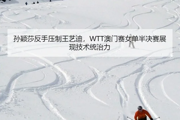 孙颖莎反手压制王艺迪，WTT澳门赛女单半决赛展现技术统治力